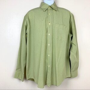 BUGATCHI Vomo buttons down green size L
